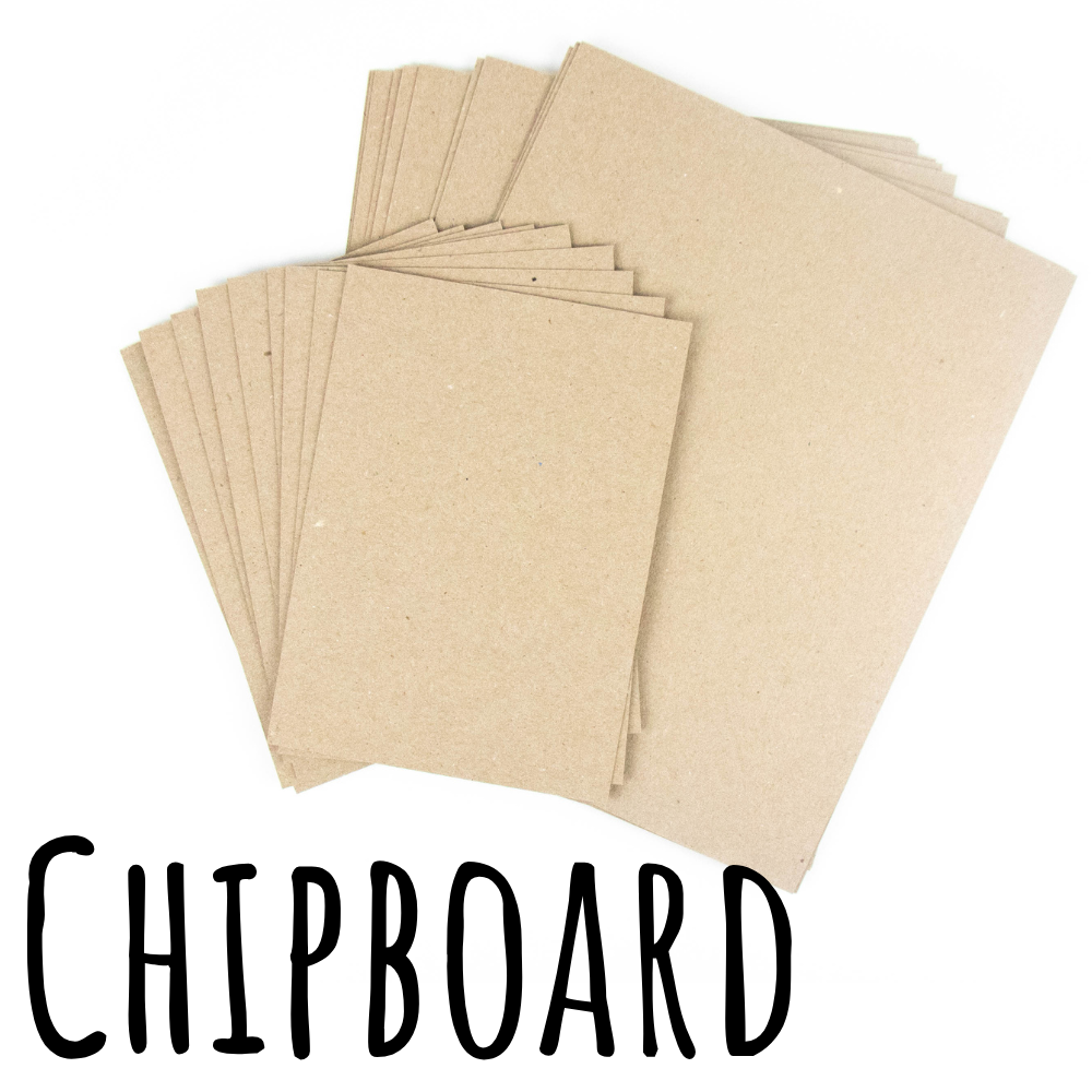 Chipboard Art Backing Cards – Sustainably Packaged